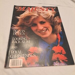 Majesty Magazine Volume 5 No 9 January 1985 Printed In England Royal Family